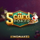 5 Card Poker table game 1 card game